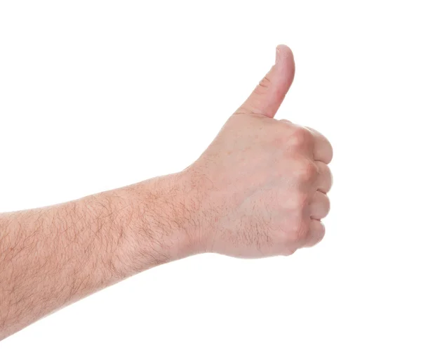 Handen gebaren veel teken — Stockfoto