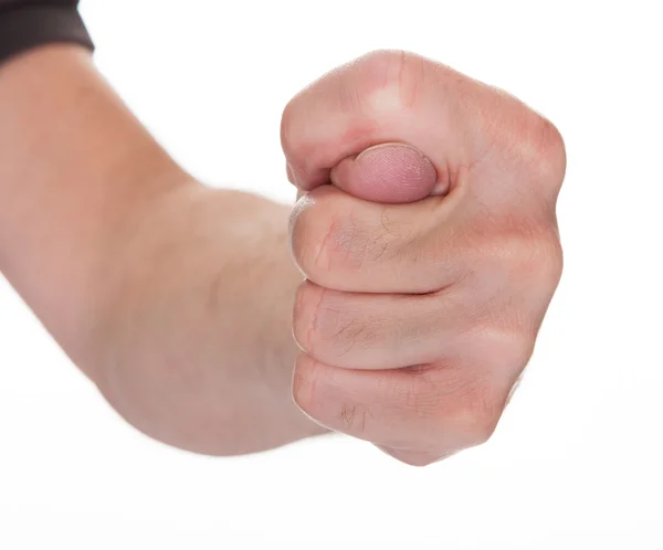 Close-up Of Human Fist — Stock Photo, Image