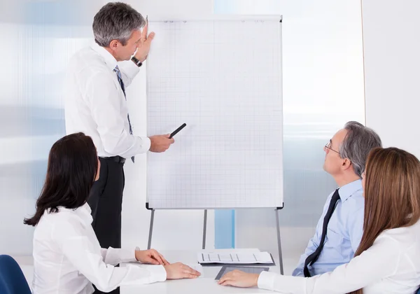 Empresários em reunião — Fotografia de Stock