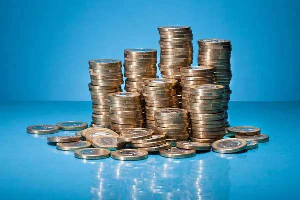 Stack Of Golden Coin — Stock Photo, Image