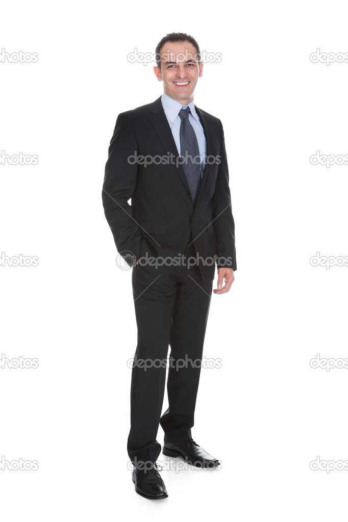 Portrait Of Happy Businessman