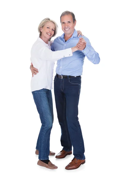 Portrait Of Mature Couple Dancing — Stock Photo, Image