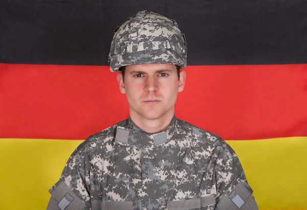 Portrait Of Solider — Stock Photo, Image