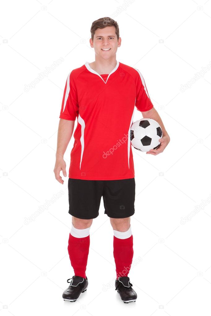 Portrait Of Young Soccer Player