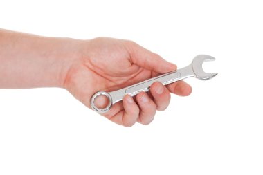 el tutma gümüş spanner aracı
