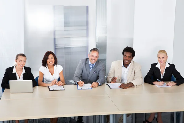 Panel Of Corporate Personnel Officers — Stock Photo, Image