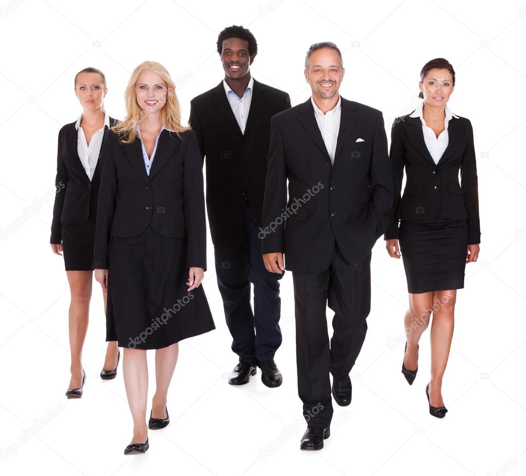 Multi-racial Group Of Business People