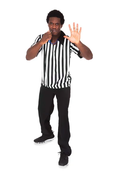 Portrait Of African Referee — Stock Photo, Image