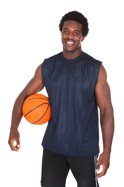 Portrait Of African Basketball Player — Stock Photo, Image