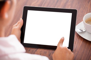 kadın ve Kupası dijital tablet