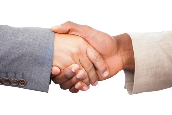 Businessmen Shaking Hands — Stock Photo, Image