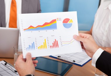 grafik analiz iş adamları