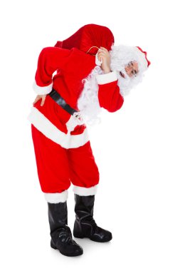 çuval taşıma santa portresi