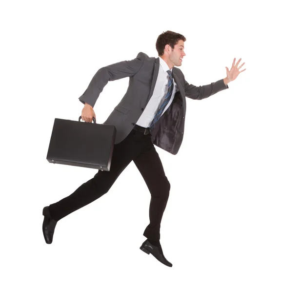 Businessman In A Hurry — Stock Photo, Image