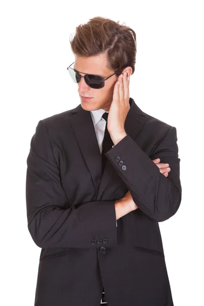 Portrait Of Male Spy — Stock Photo, Image