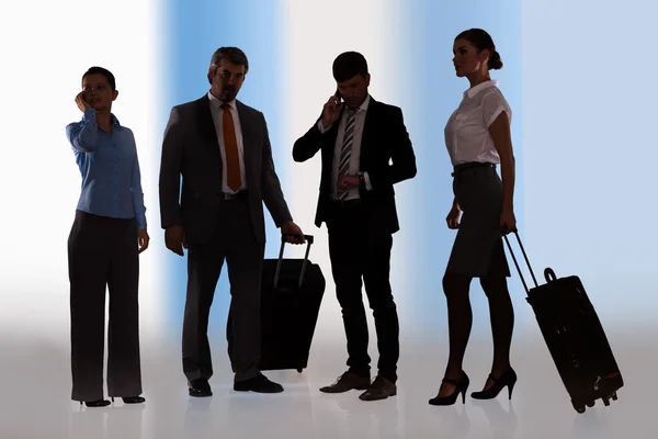 Businesspeople Ready For Journey — Stock Photo, Image