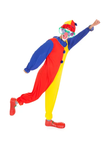 Gelukkig mannelijke joker — Stockfoto