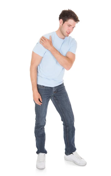 Man Suffering From Shoulder's Pain — Stock Photo, Image