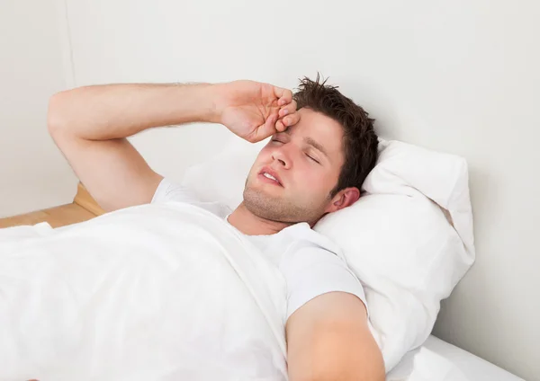 Man Suffering From Headache — Stock Photo, Image