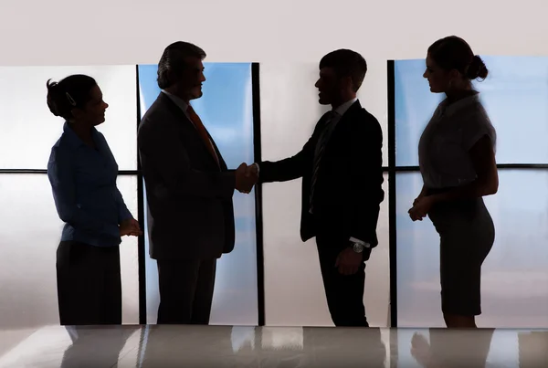 Businesspeople Shaking Hands — Stock Photo, Image
