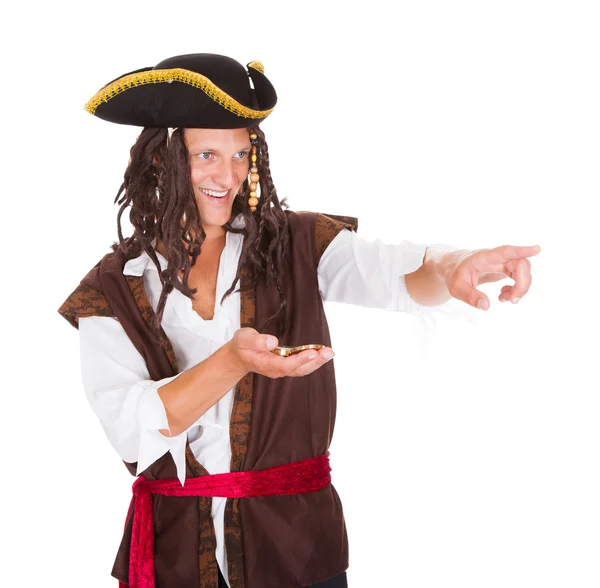 Retrato de un pirata —  Fotos de Stock