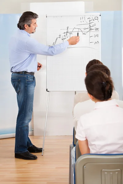 Business Lecture At Conference — Stock Photo, Image
