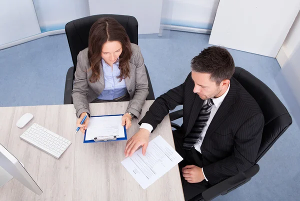 Businesspeople Working At Office — Stock Photo, Image