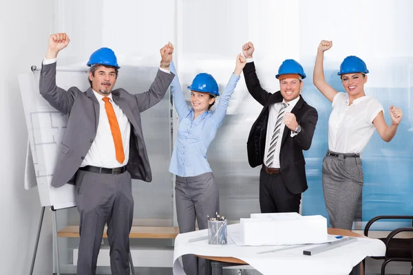 Portrait Of Successful Architects — Stock Photo, Image