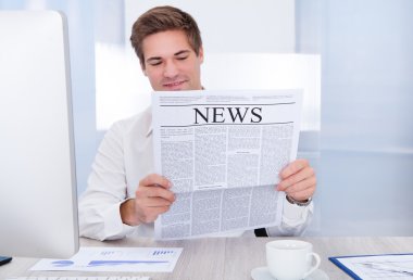 Ofis Masası adlı gazetede iş adamı
