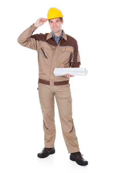 Portrait Of Young Mechanic — Stock Photo, Image