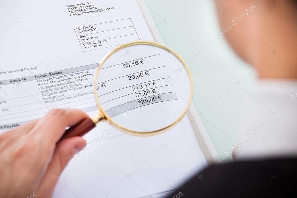 Businessman Analyzing Document