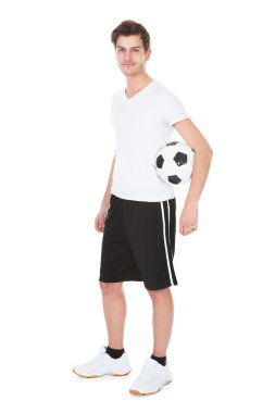 bir futbolcu portresi