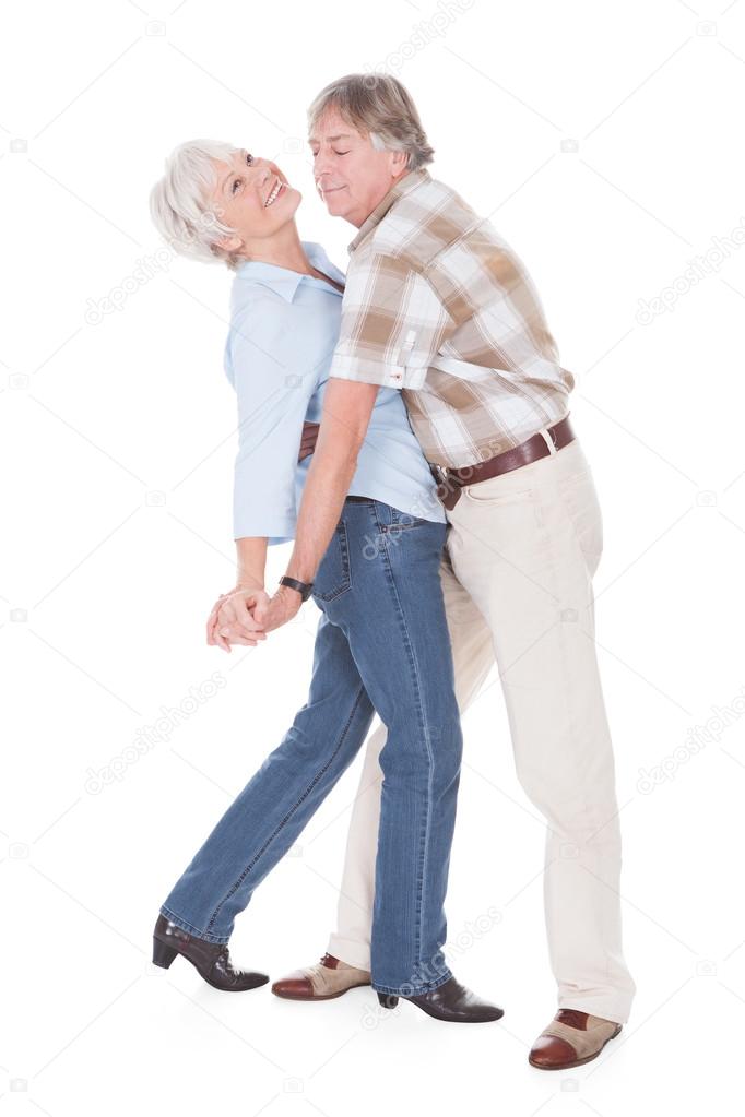 Senior Couple Dancing