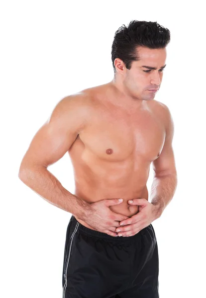 Man Having Stomachache — Stock Photo, Image