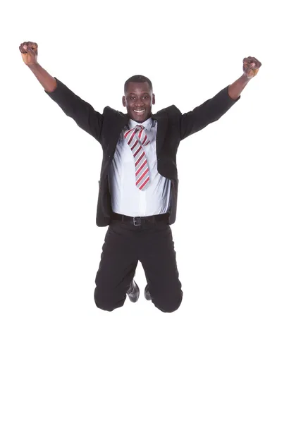 Excited Young Businessman — Stock Photo, Image