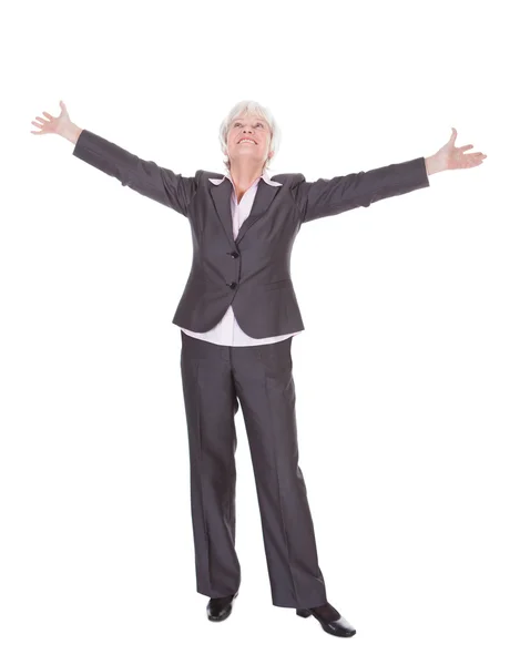 Happy Mature Businesswoman — Stock Photo, Image