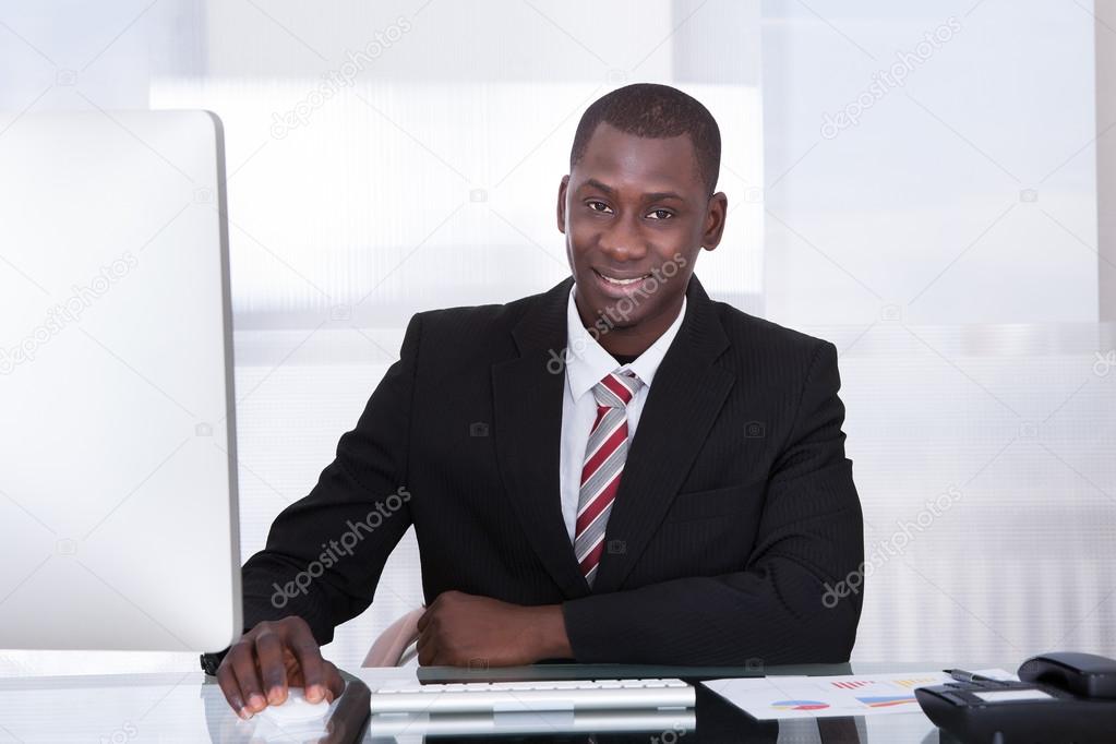 Young African Businessman