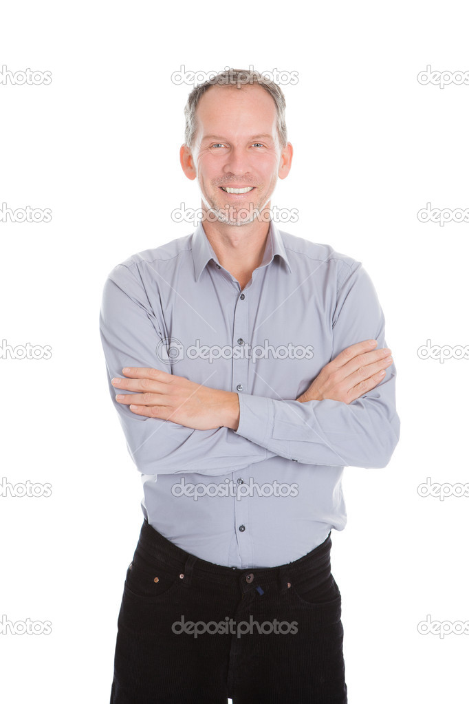 Portrait Of Happy Businessman