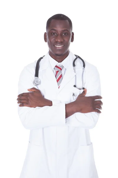 African Male Doctor — Stock Photo, Image