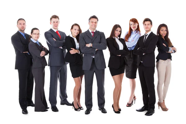 Large group of business people — Stock Photo, Image