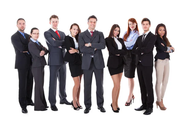 Large group of business people Stock Image