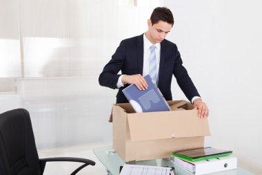 işadamı dosyaları Office karton kutu içinde ambalaj