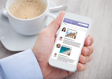 işadamı sörf mobilephone sosyal ağ sitesi
