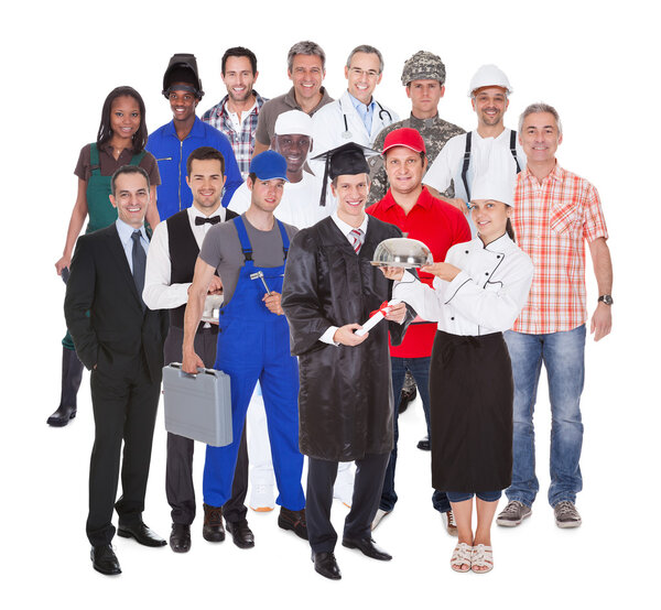 Полная продолжительность жизни людей с разными профессиями
