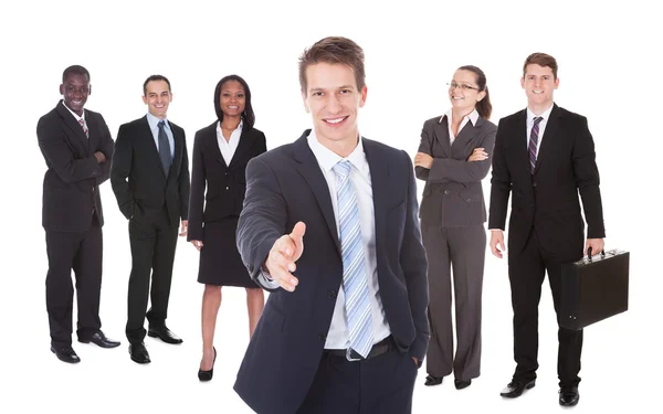 Businessman Offering Handshake — Stock Photo, Image