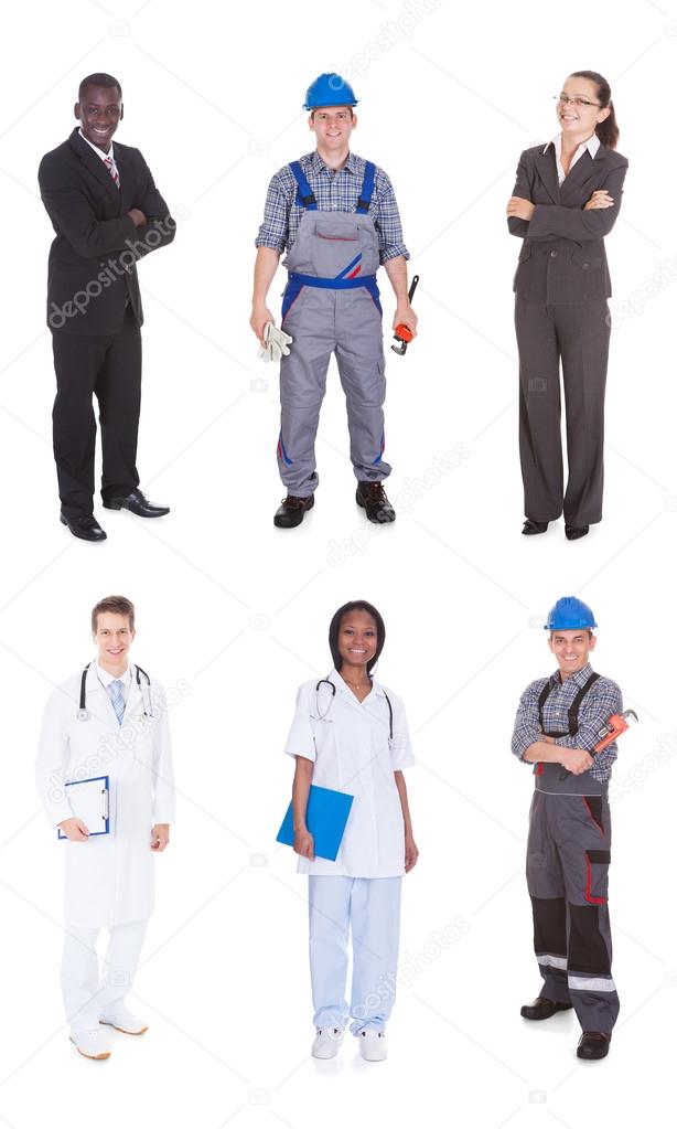 People With Diverse Occupations