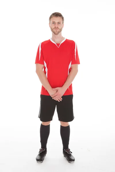 Mann in Sportkleidung stehend — Stockfoto