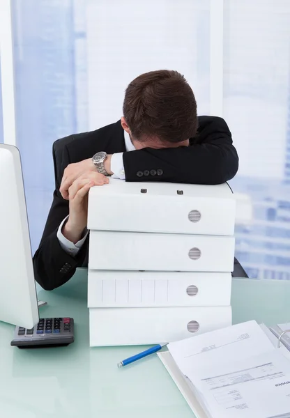 Stressed Businessman — Stock Photo, Image