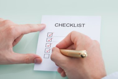 işadamı hazırlama kontrol listesi
