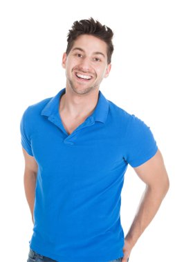 yakışıklı yetişkin adam orta